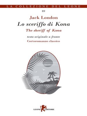 cover image of Lo sceriffo di Kona
